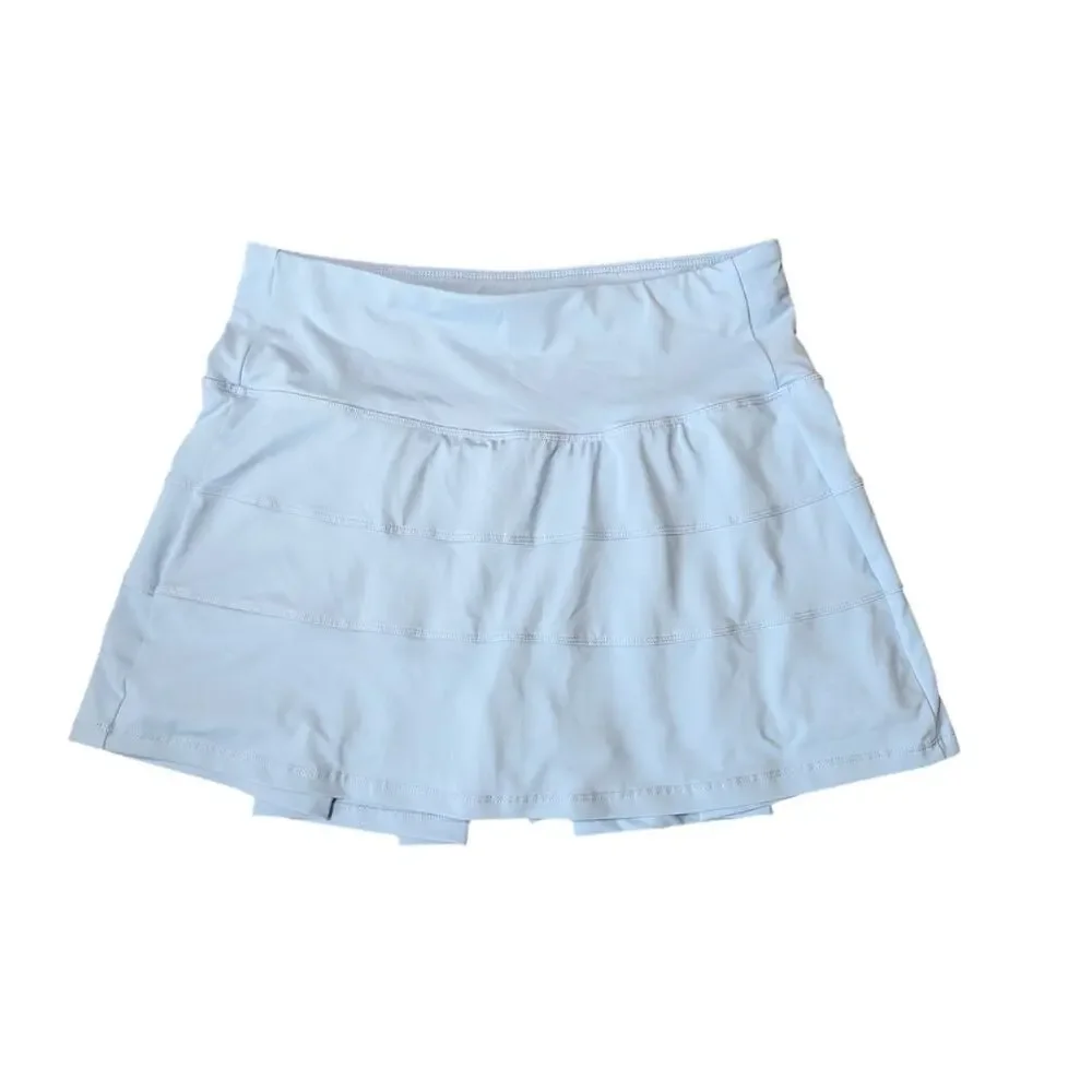 Cute, Light blue Skort, pockets, built in shorts,  good quality; medium; no tags
